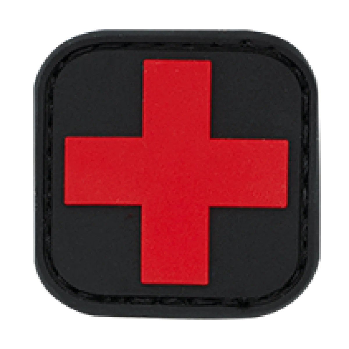 Φωτογραφία προϊόντος: ALBAINOX Barbaric RED-BLACK CROSS Patch, Βέλκρο, 16261