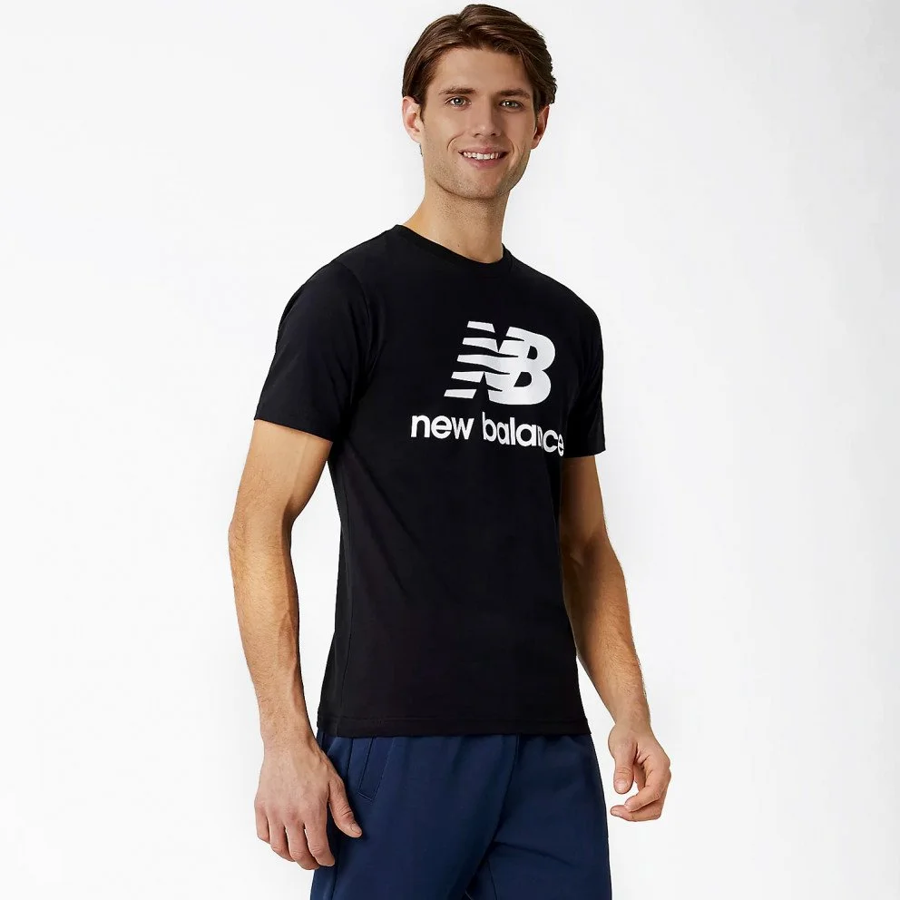 Φωτογραφία προϊόντος: New Balance Essentials Stacked Logo Ανδρικό T-shirt