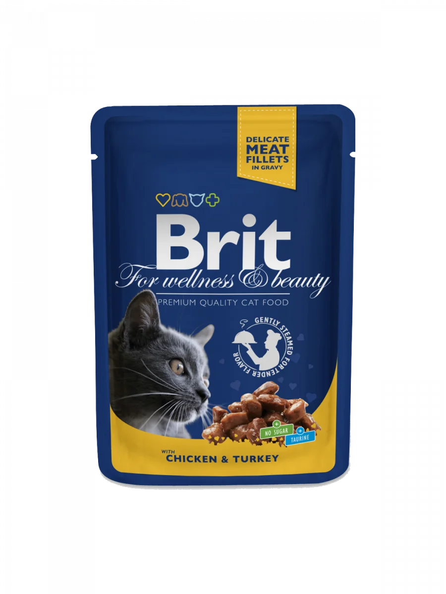 Φωτογραφία προϊόντος: Brit Premium® Pouches Chicken + Turkey