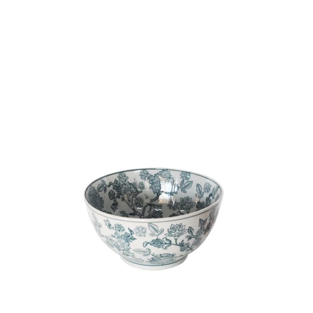 Φωτογραφία προϊόντος: Plastona Μπωλ celadon green porc.flower 25,5Χ13cm
