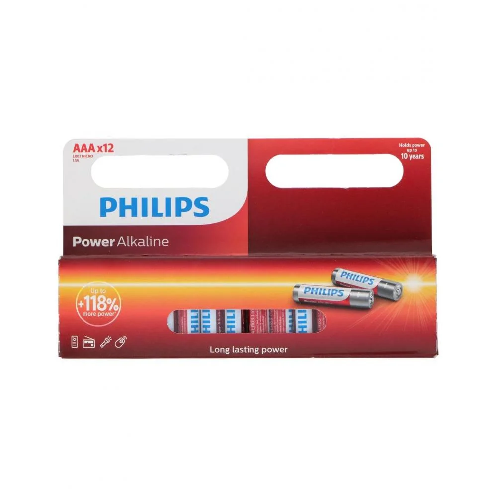 Φωτογραφία προϊόντος: Plastona Μπαταρίες PHILIPS AAA set12pcs