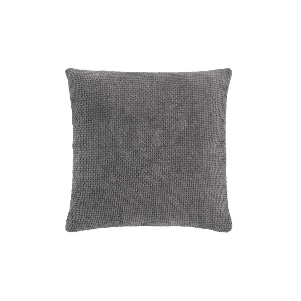 Φωτογραφία προϊόντος: Plastona Μαξιλάρι embossed velvet ανθρακί 45x45cm