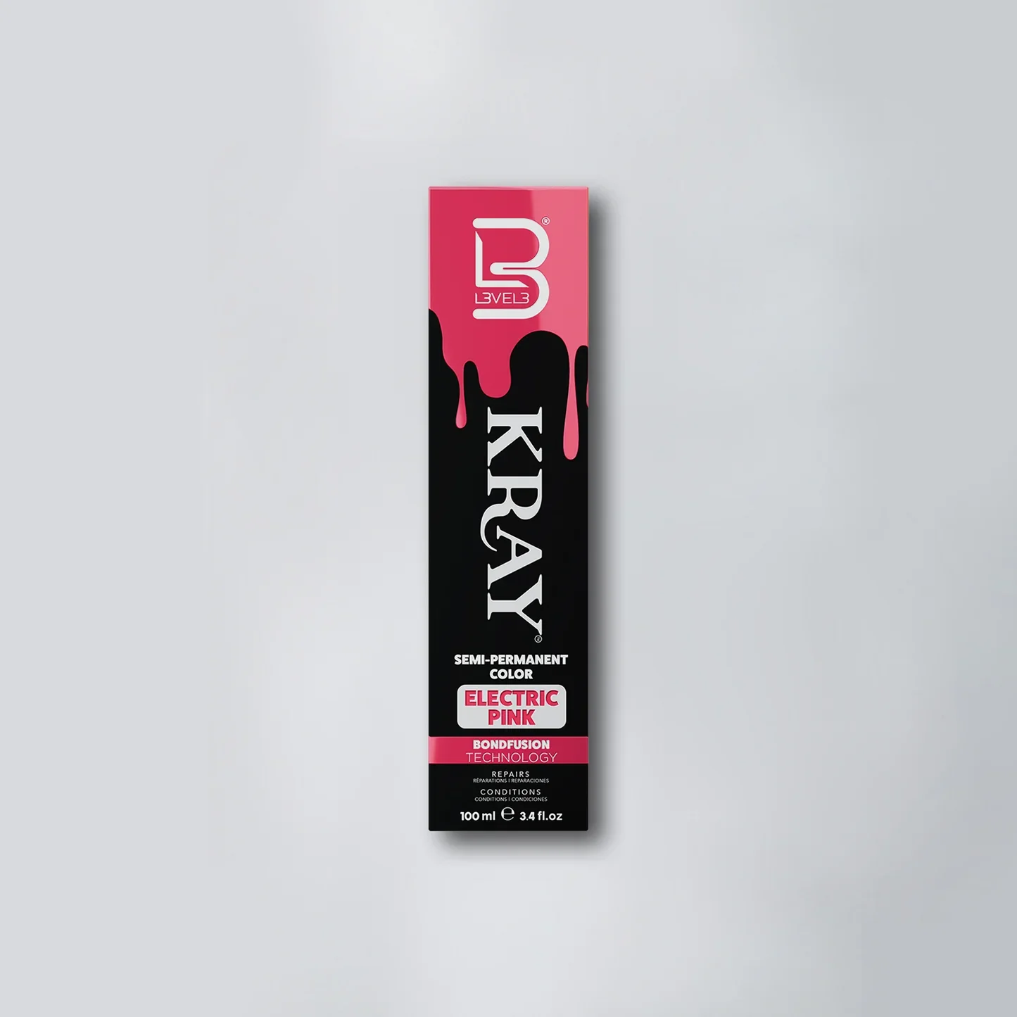 Φωτογραφία προϊόντος: L3 - Level 3 Kray Semi Permanent Hair Color Electric Pink
