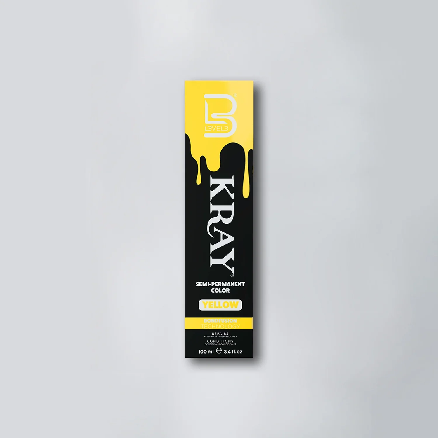 Φωτογραφία προϊόντος: L3 - Level 3 Kray Semi Permanent Hair Color Yellow