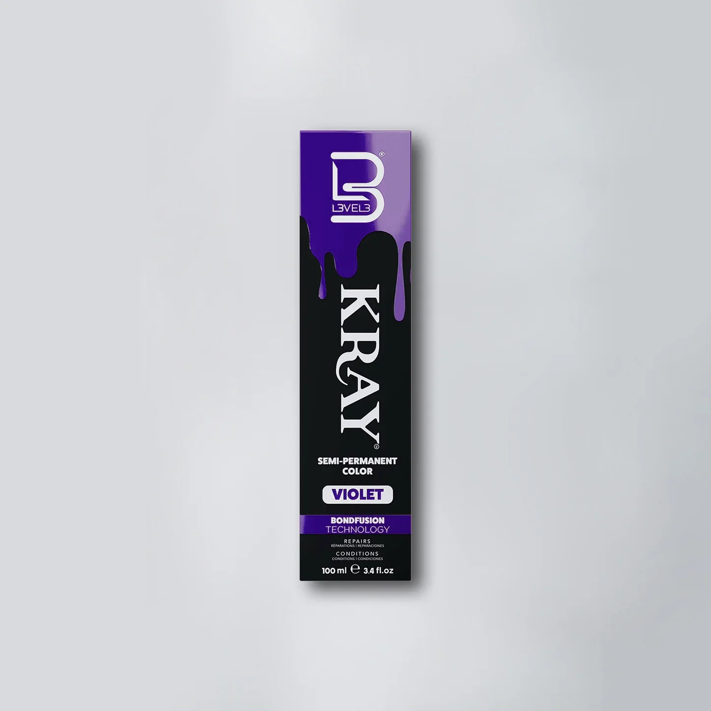 Φωτογραφία προϊόντος: L3 - Level 3 Kray Semi Permanent Hair Color Violet