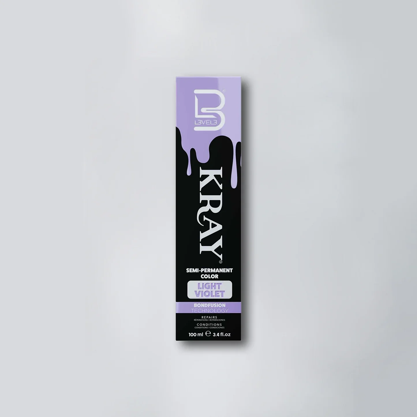 Φωτογραφία προϊόντος: L3 - Level 3 Kray Semi Permanent Hair Color Light Violer