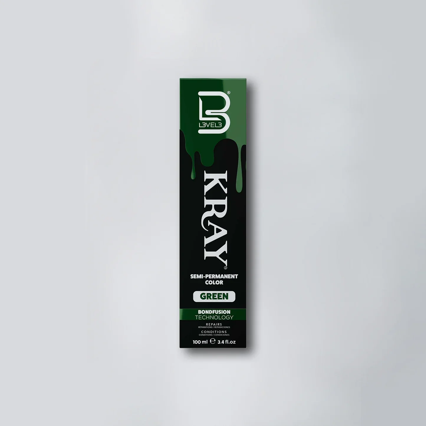 Φωτογραφία προϊόντος: L3 - Level 3 Kray Semi Permanent Hair Color Green
