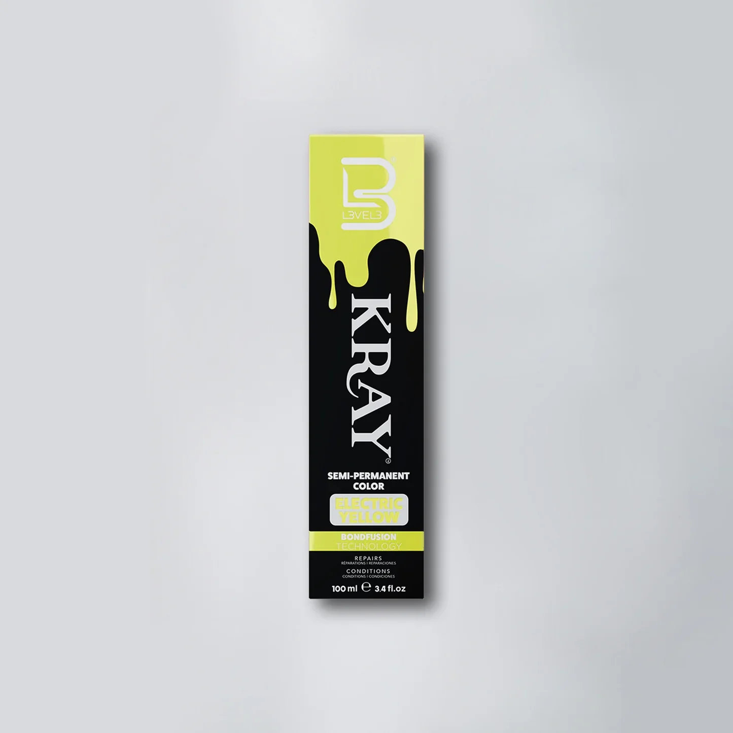 Φωτογραφία προϊόντος: L3 - Level 3 Kray Semi Permanent Hair Color Electric Yellow