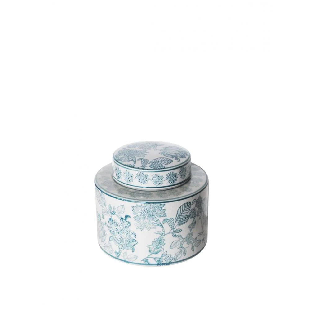 Φωτογραφία προϊόντος: Plastona Ποτίς celadon green porc.flower 18Χ17cm