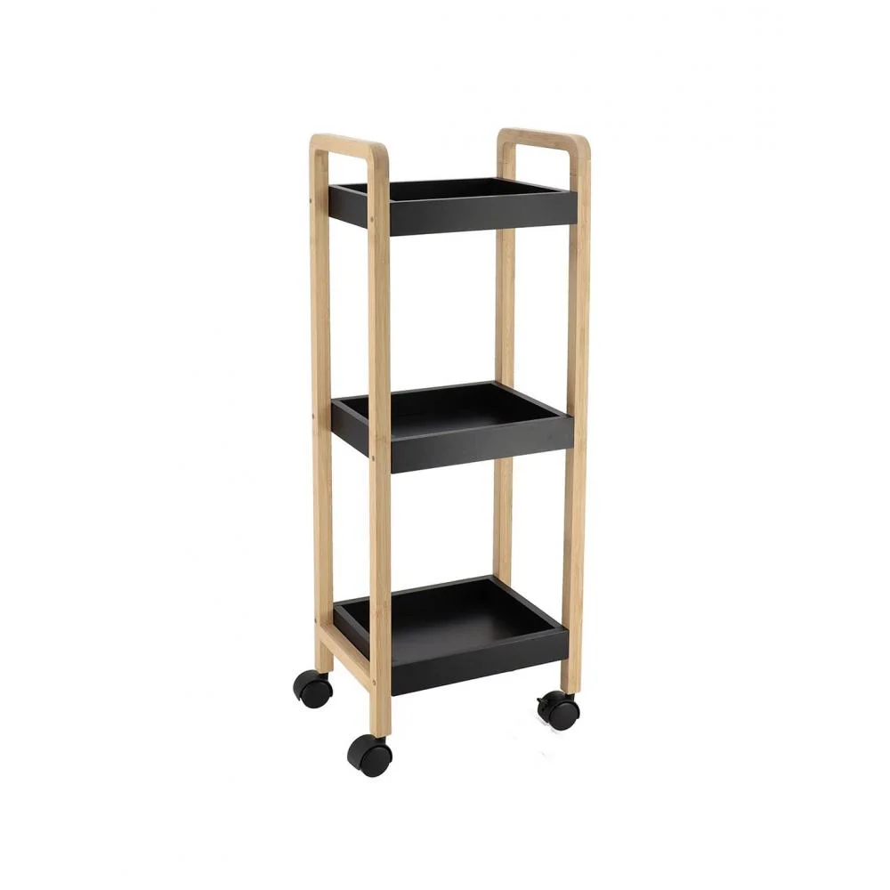 Φωτογραφία προϊόντος: Plastona Ραφιέρα bamboo/mdf 3 ράφια 28.5x21x79cm