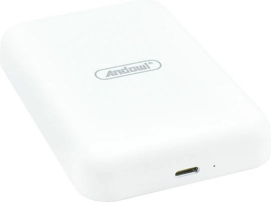 Φωτογραφία προϊόντος: Andowl Q-MG6002 MagSafe Power Bank 4000mAh with USB-C Port White