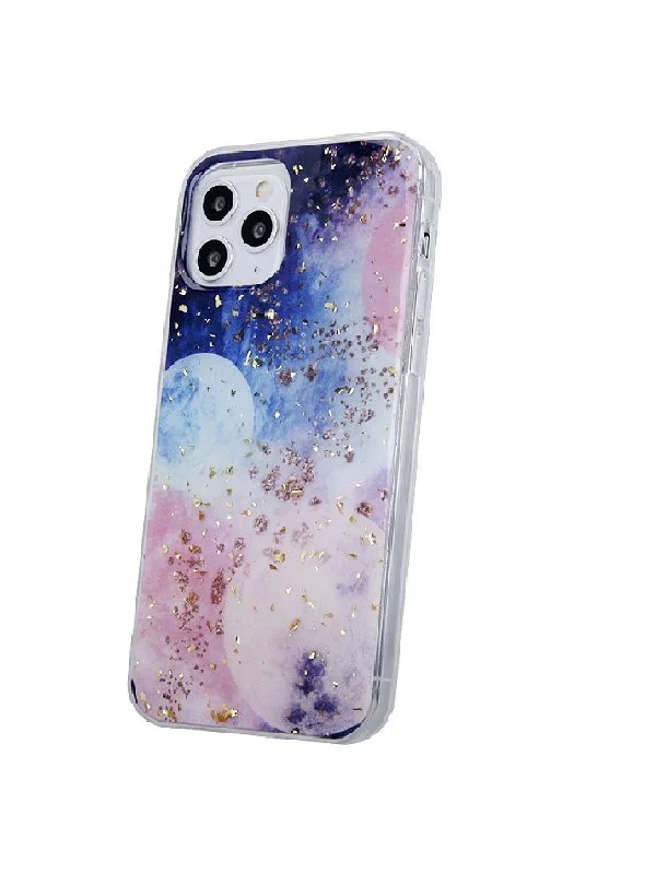 Φωτογραφία προϊόντος: ΘΗΚΗ ΣΙΛΙΚΟΝΗΣ GOLD GLAM ΓΙΑ SAMSUNG GALAXY A03S - GALACTIC