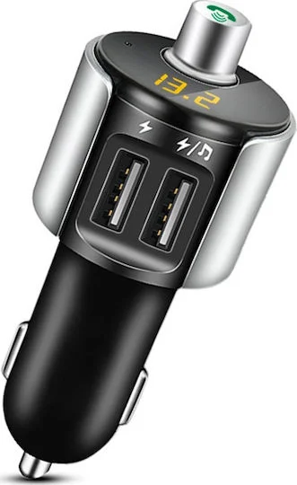 Φωτογραφία προϊόντος: FM Transmitter Αυτοκινήτου Bluetooth Car Kit + MP3 Player με USB CM-C27