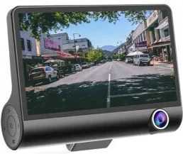 Φωτογραφία προϊόντος: Andowl Κάμερα DVR Αυτοκινήτου 1080P με Οθόνη για Παρμπρίζ Q-DC5