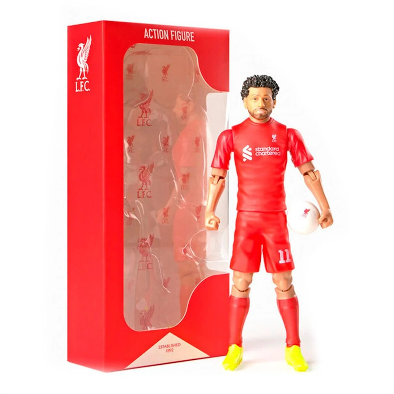 Φωτογραφία προϊόντος: Φιγούρα Banbo Toys: Liverpool Soccer - Mohamed Salah Action Figure (20cm) (83545)