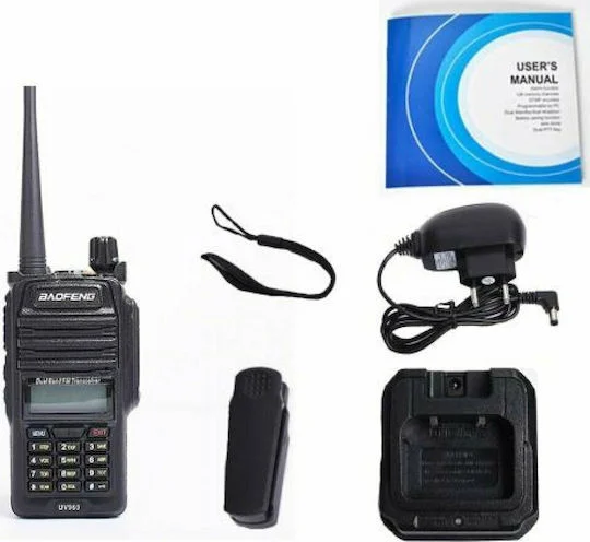 Φωτογραφία προϊόντος: Baofeng UV-960 Ασύρματος Πομποδέκτης UHF/VHF 8W με Μονόχρωμη Οθόνη