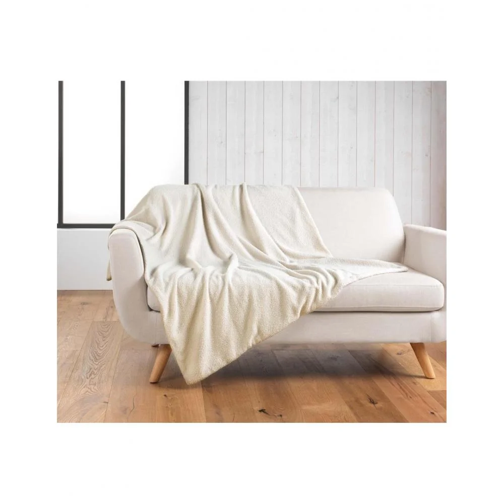 Φωτογραφία προϊόντος: Plastona Ριχτάρι curly wooly εκρού 180x220cm