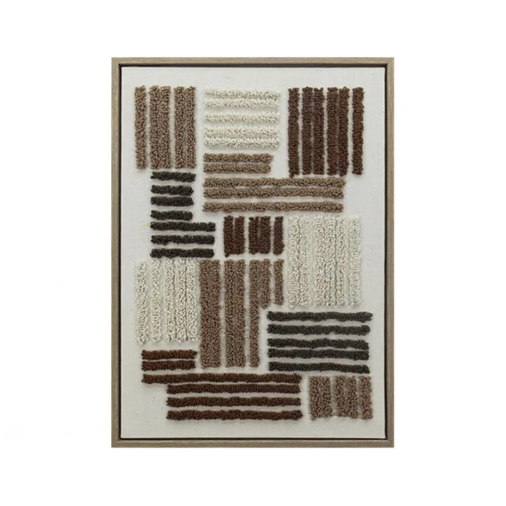 Φωτογραφία προϊόντος: Plastona Πίνακας "Brown Fabric" 50x70cm