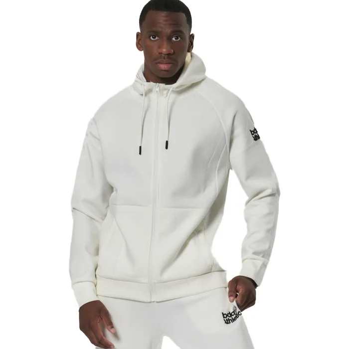 Φωτογραφία προϊόντος: Body Action Ανδρική Tech Fleece Ζακέτα 073521-05A Λευκή