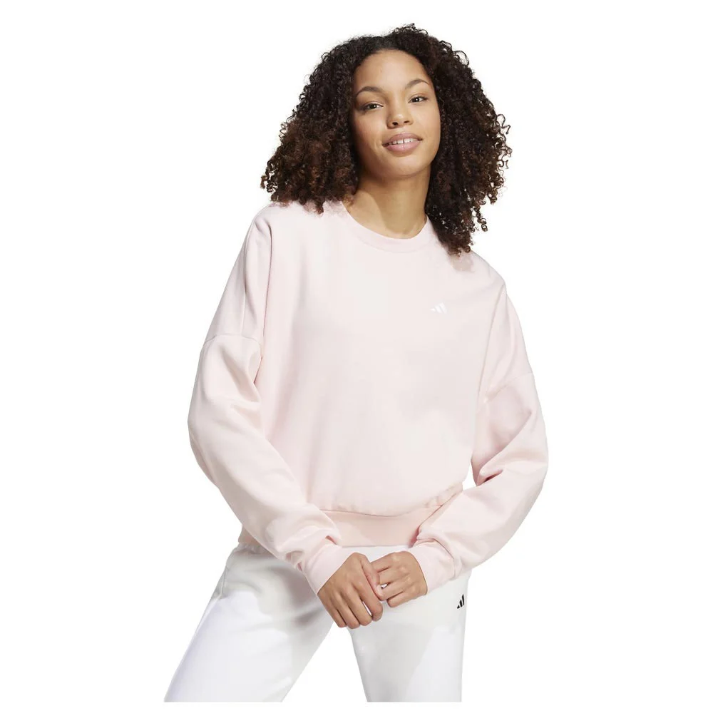 Φωτογραφία προϊόντος: Adidas Essentials Feel Cozy Small Logo Sweatshirt IX7954 Ροζ
