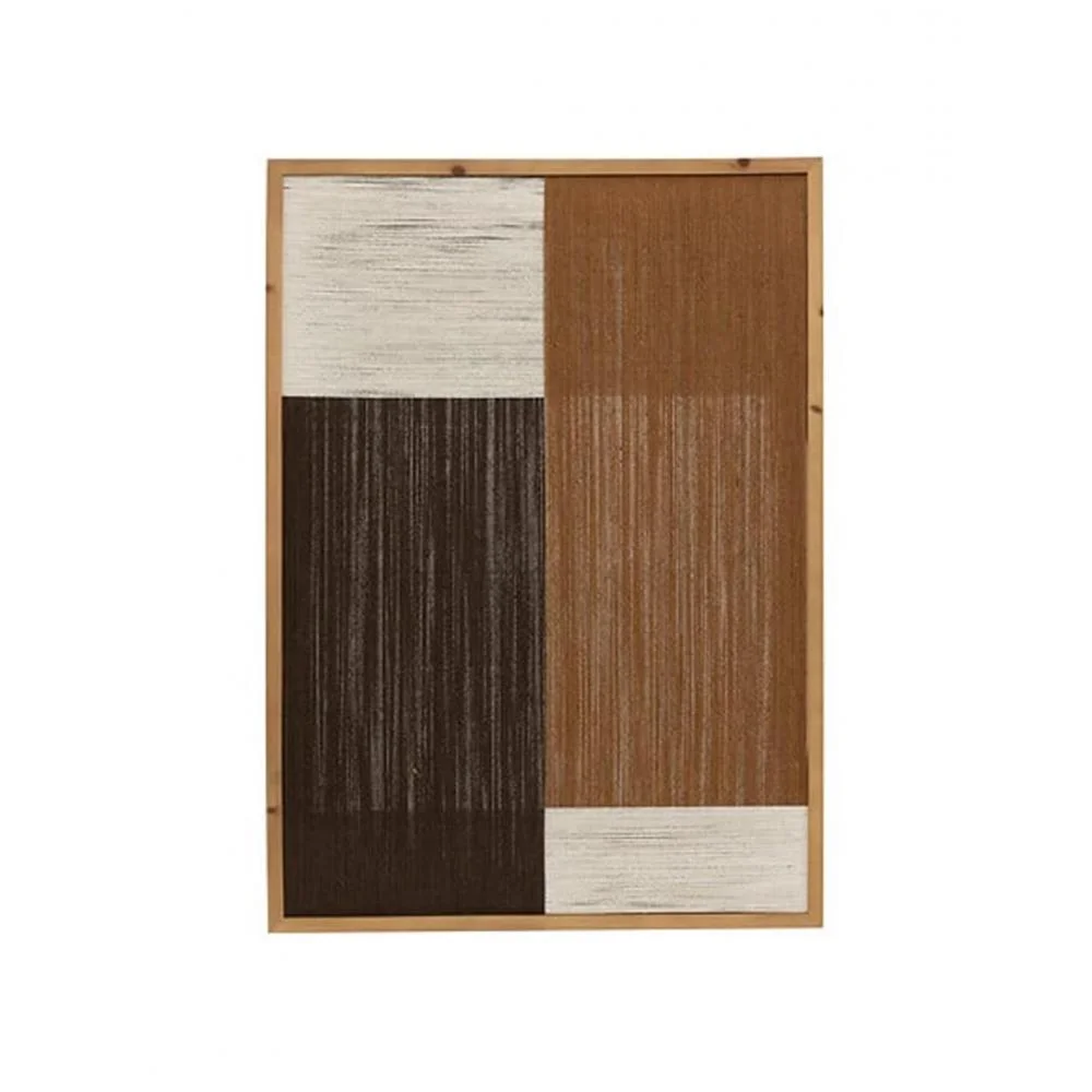 Φωτογραφία προϊόντος: Plastona Πίνακας "Black&Brown Fabric" 50x70cm