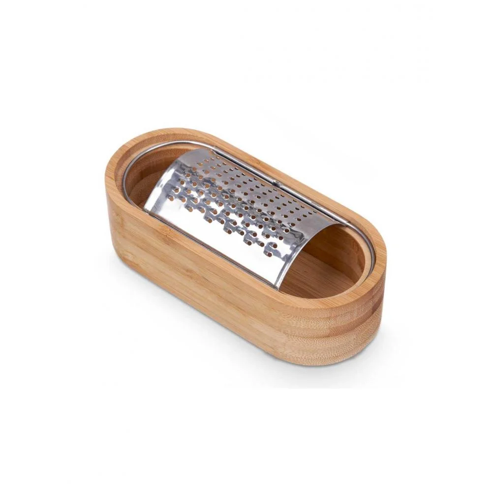 Φωτογραφία προϊόντος: Plastona Τρίφτης bamboo οβάλ 15,5X7Η4cm