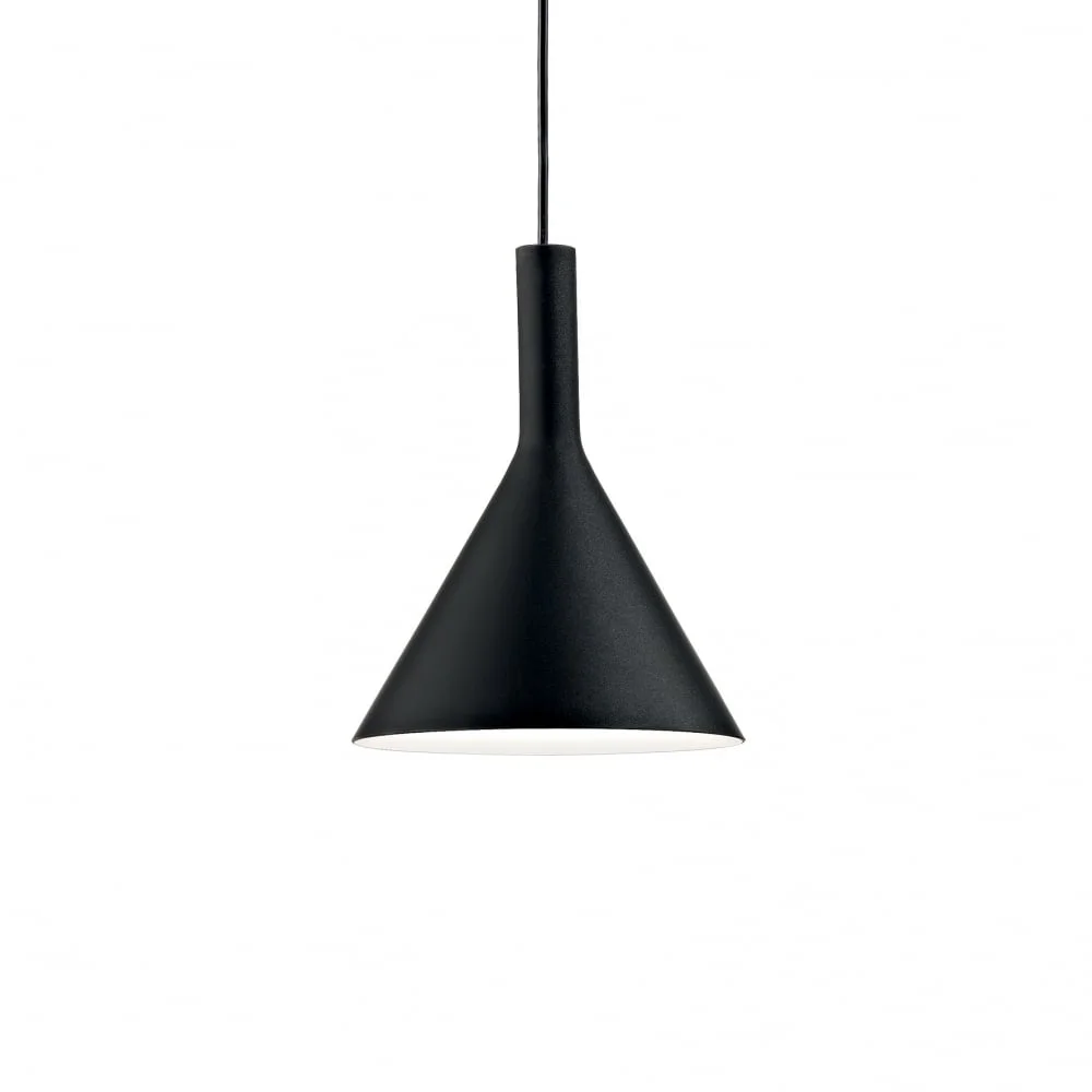 Φωτογραφία προϊόντος: Ideal lux Cocktail sp1 small φωτιστικό μονόφωτο Μαύρο