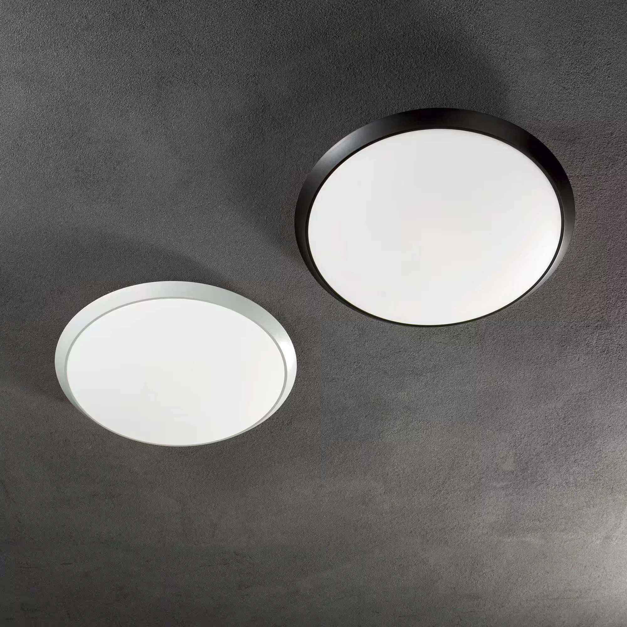 Φωτογραφία προϊόντος: Ideal lux Gemma pl Φωτιστικό οροφής Ø 395 x H 60 mm Μαύρο