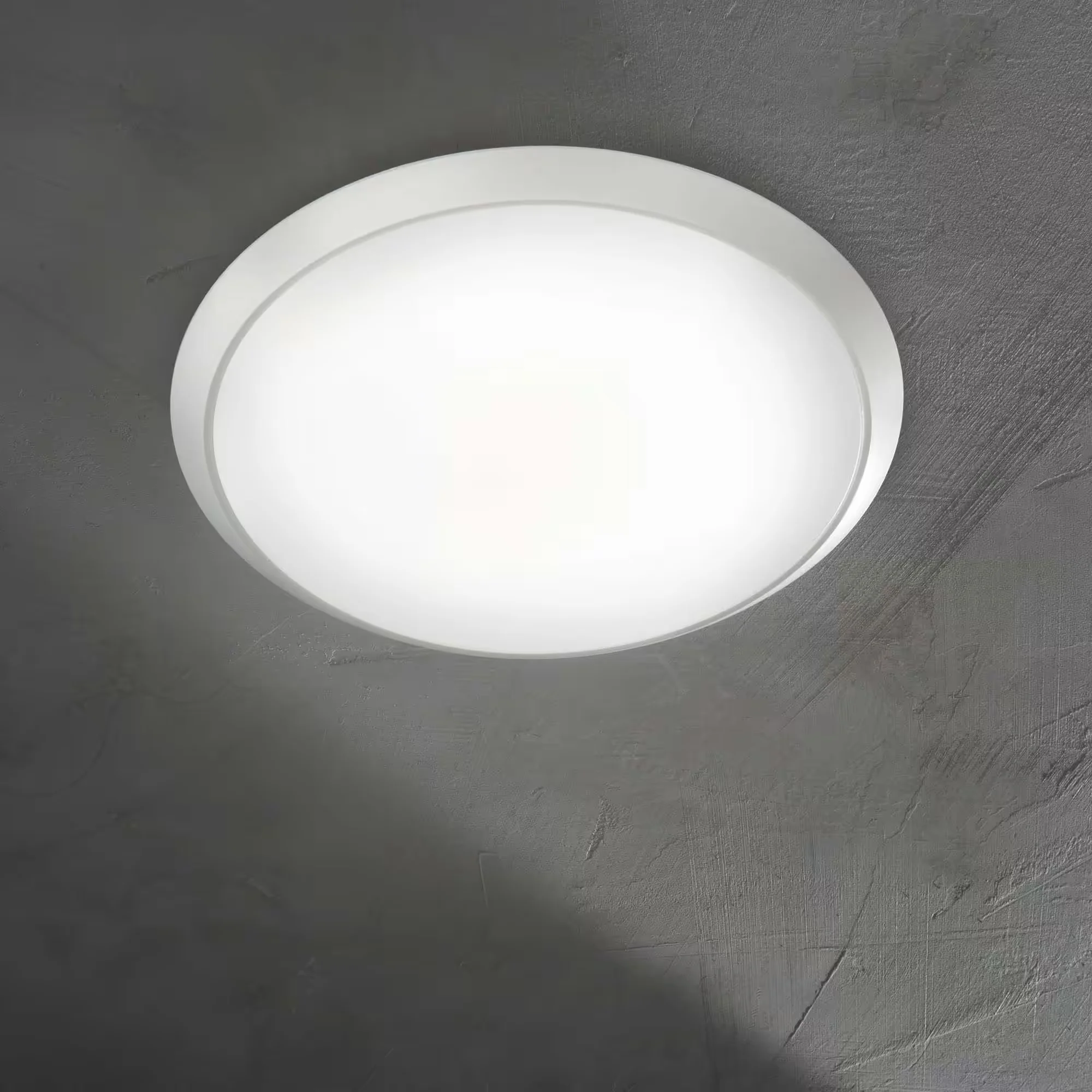Φωτογραφία προϊόντος: Ideal lux Gemma pl Φωτιστικό οροφής Ø 290 x H 60 mm Άσπρο
