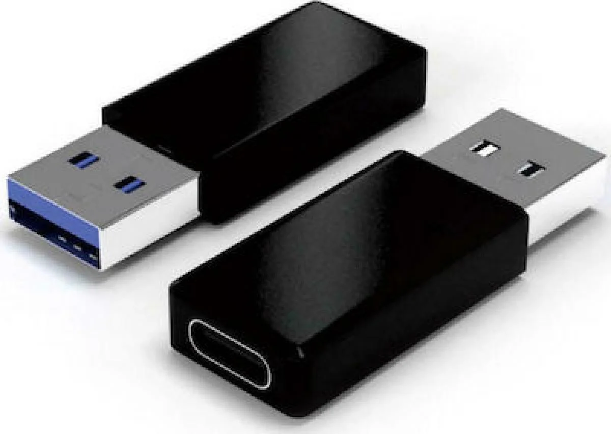 Φωτογραφία προϊόντος: Powertech (CAB-UC023) Μετατροπέας USB-A male σε USB-C female