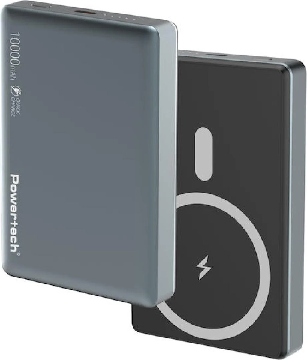 Φωτογραφία προϊόντος: Powertech MagSafe Power Bank 10000mAh 20W (PT-1377) Γκρι