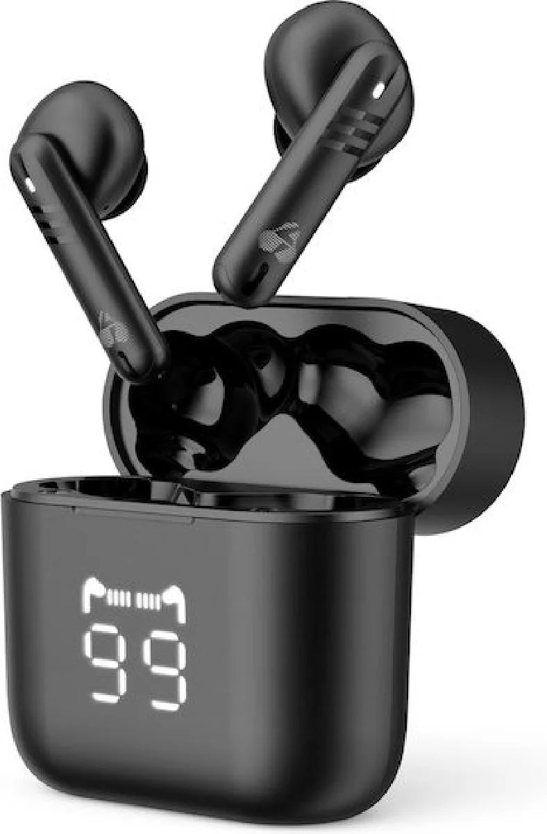 Φωτογραφία προϊόντος: Powertech PT-1227 TWS Earphones Bluetooth Handsfree Black