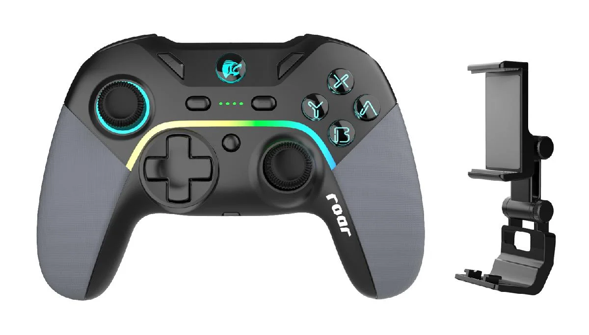 Φωτογραφία προϊόντος: Roar RR-0022 Ασύρματο Gamepad για Android / PC / Switch / iOS Μαύρο