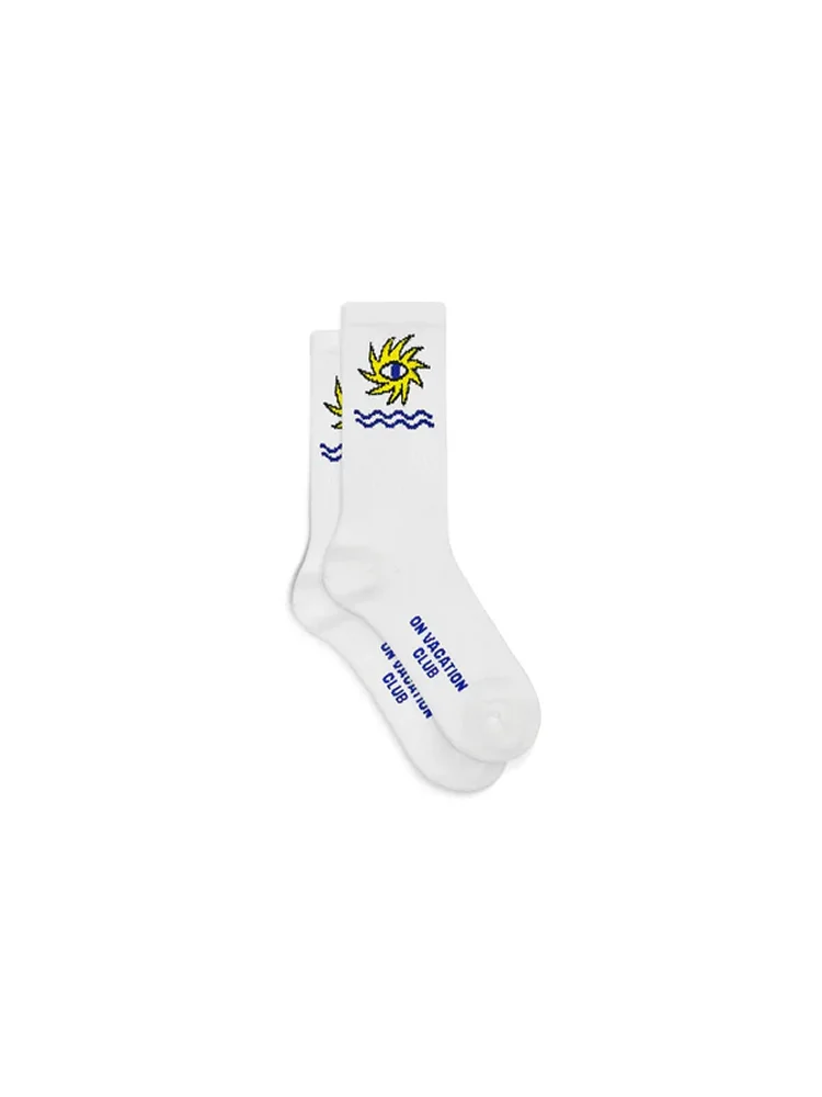 Φωτογραφία προϊόντος: Sun eye white socks ON VACATION