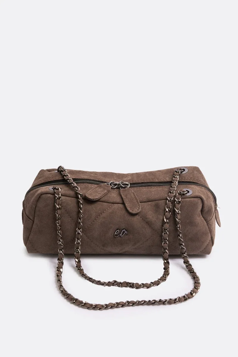 Φωτογραφία προϊόντος: Elena Athanasiou Bags Chain Silhouette Small Cacao Τσάντα Elena Athanasiou