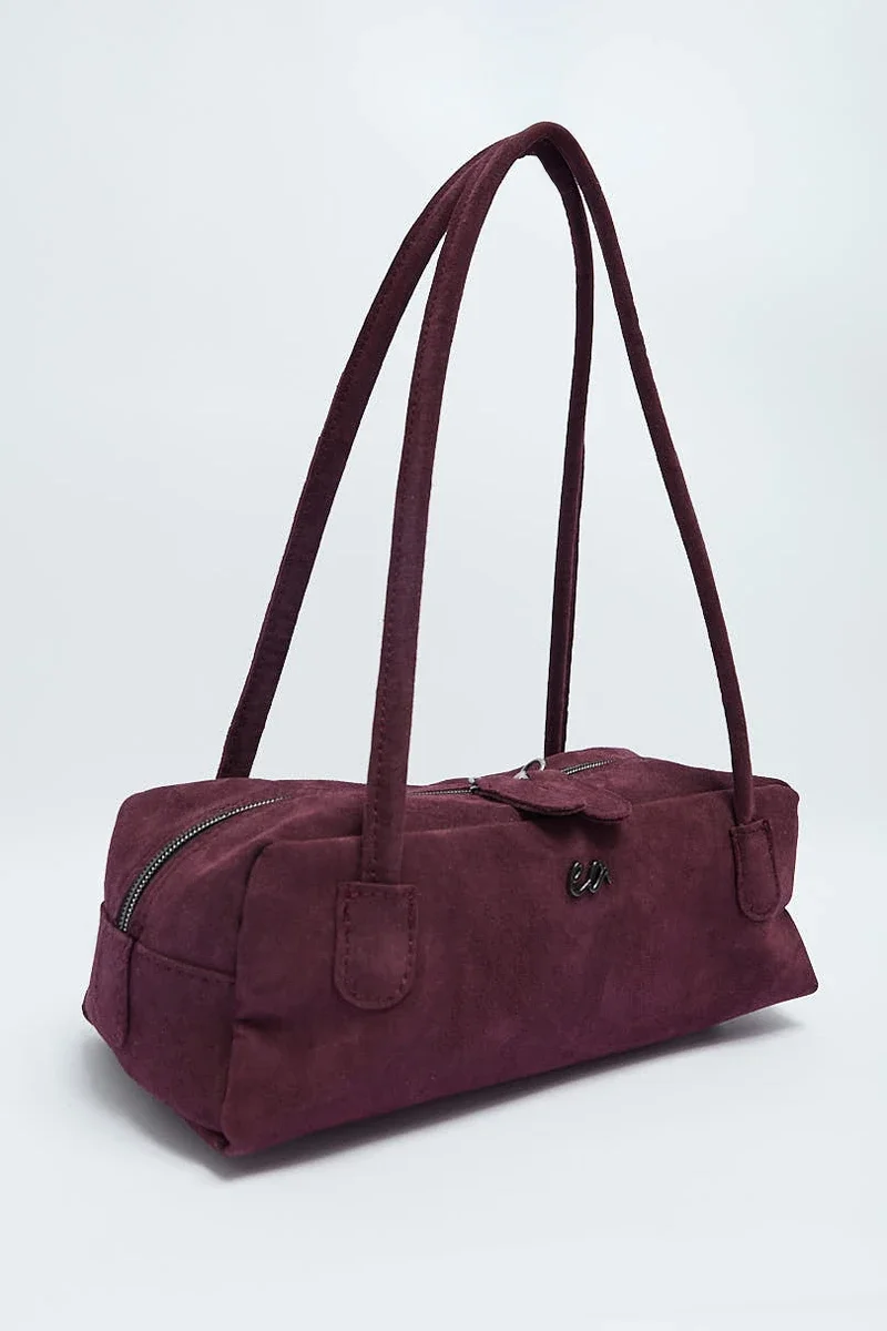 Φωτογραφία προϊόντος: Elena Athanasiou Bags Planet Silhouette Bag Small Burgundy Τσάντα Elena Athanasiou