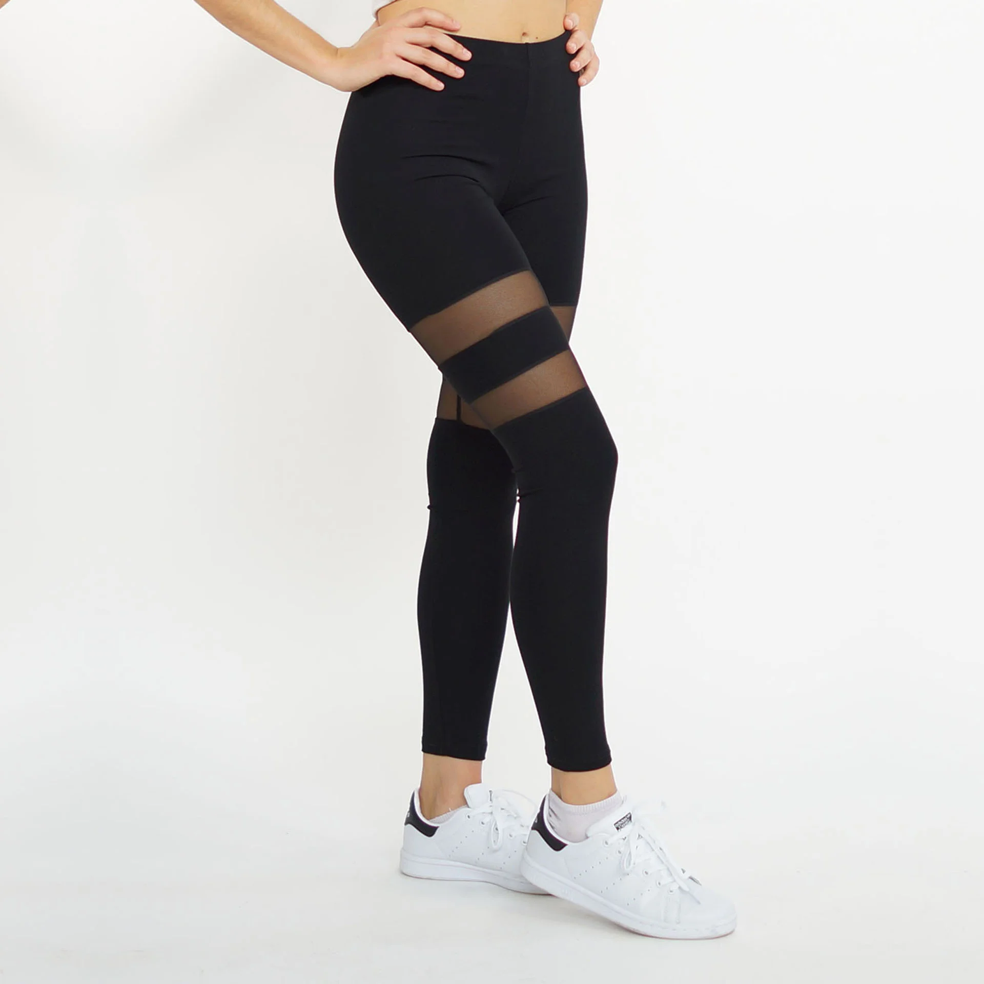 Φωτογραφία προϊόντος: LUCKYJOJO Viscose Black Transparency Leggings Black by Lucky Jojo