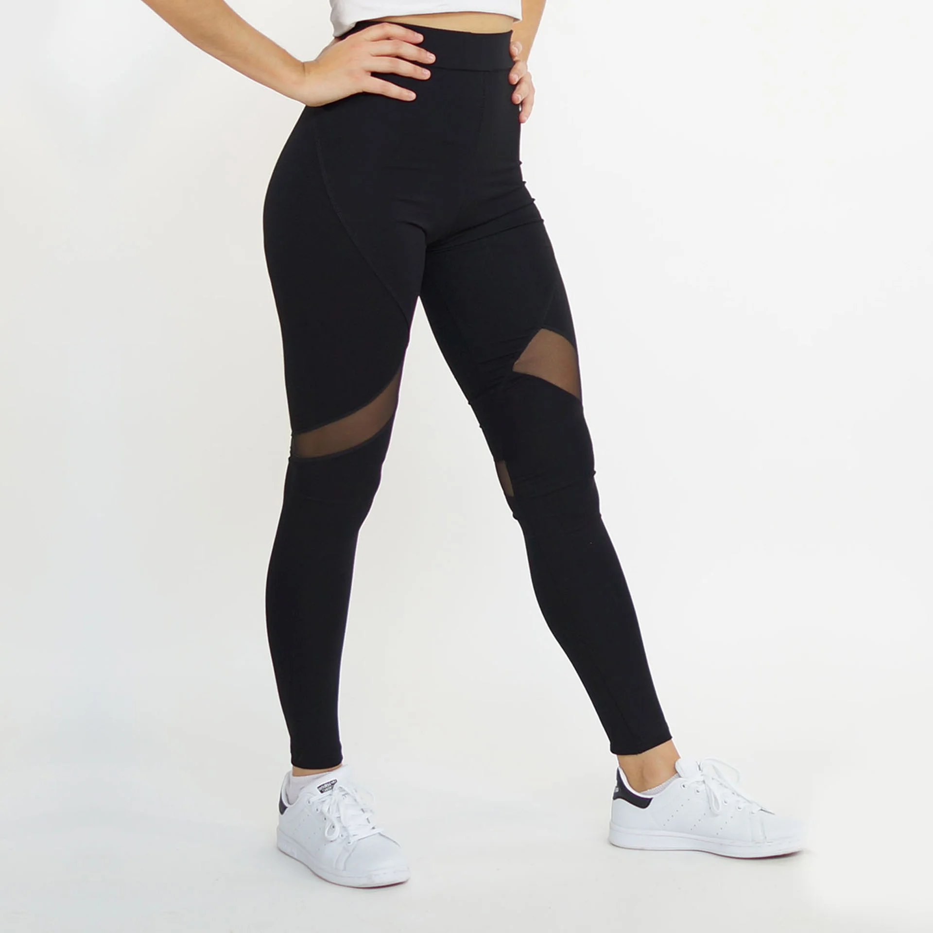 Φωτογραφία προϊόντος: LUCKYJOJO Black Leggings with Transparency by Lucky Jojo
