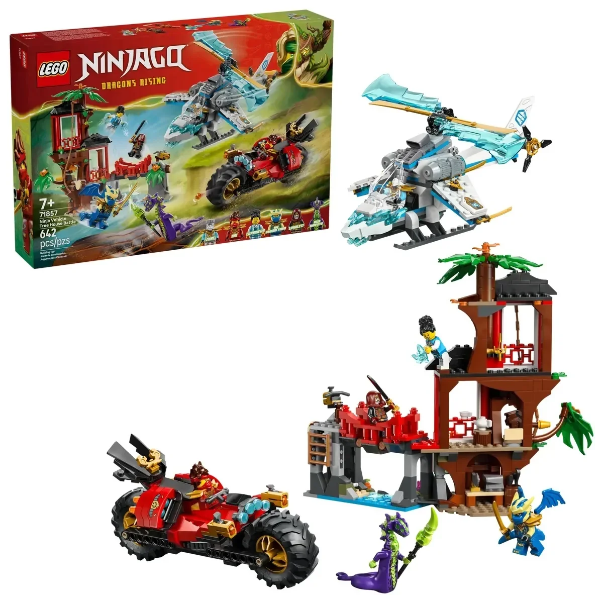 Φωτογραφία προϊόντος: LEGO NINJAGO NINJA VEHICLE TREE HOUSE BATTLE