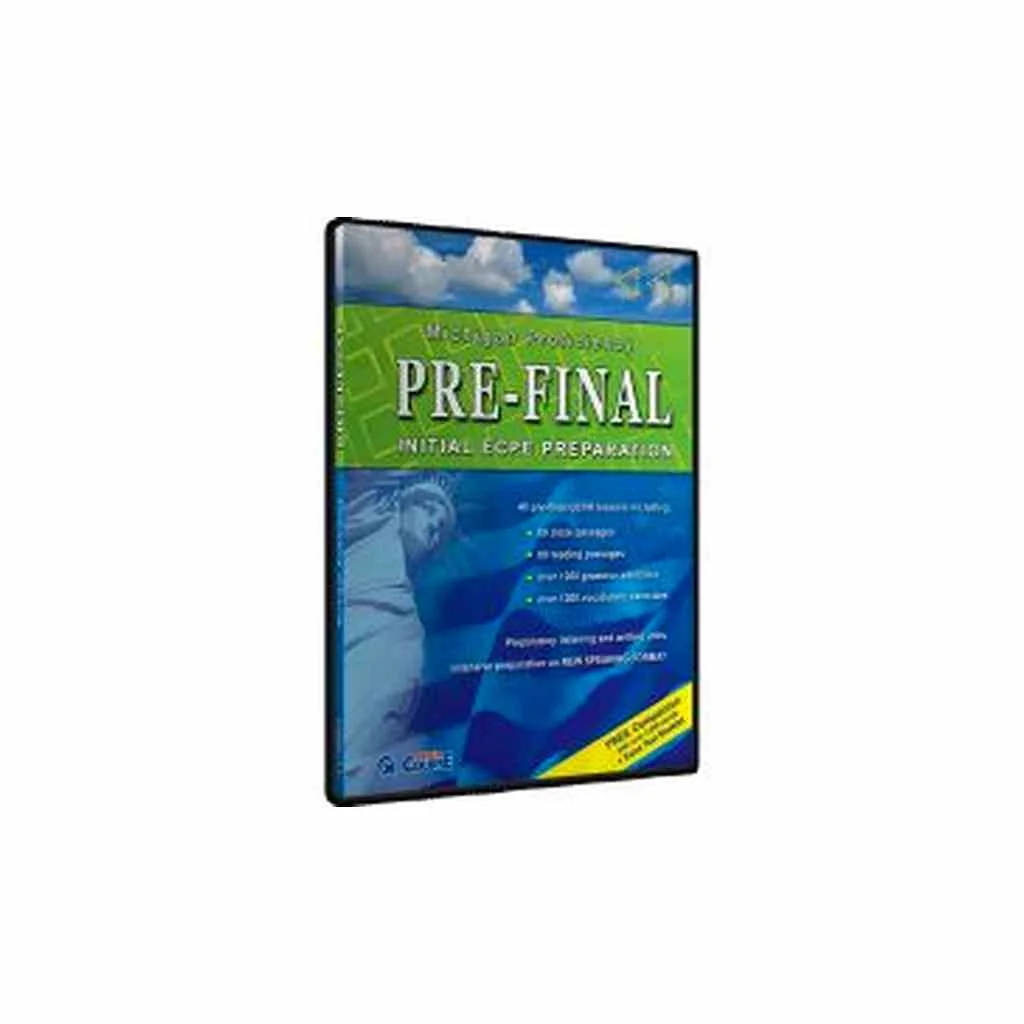 Φωτογραφία προϊόντος: MICHIGAN PROFICIENCY PRE-FINAL PRACTICE TESTS SB