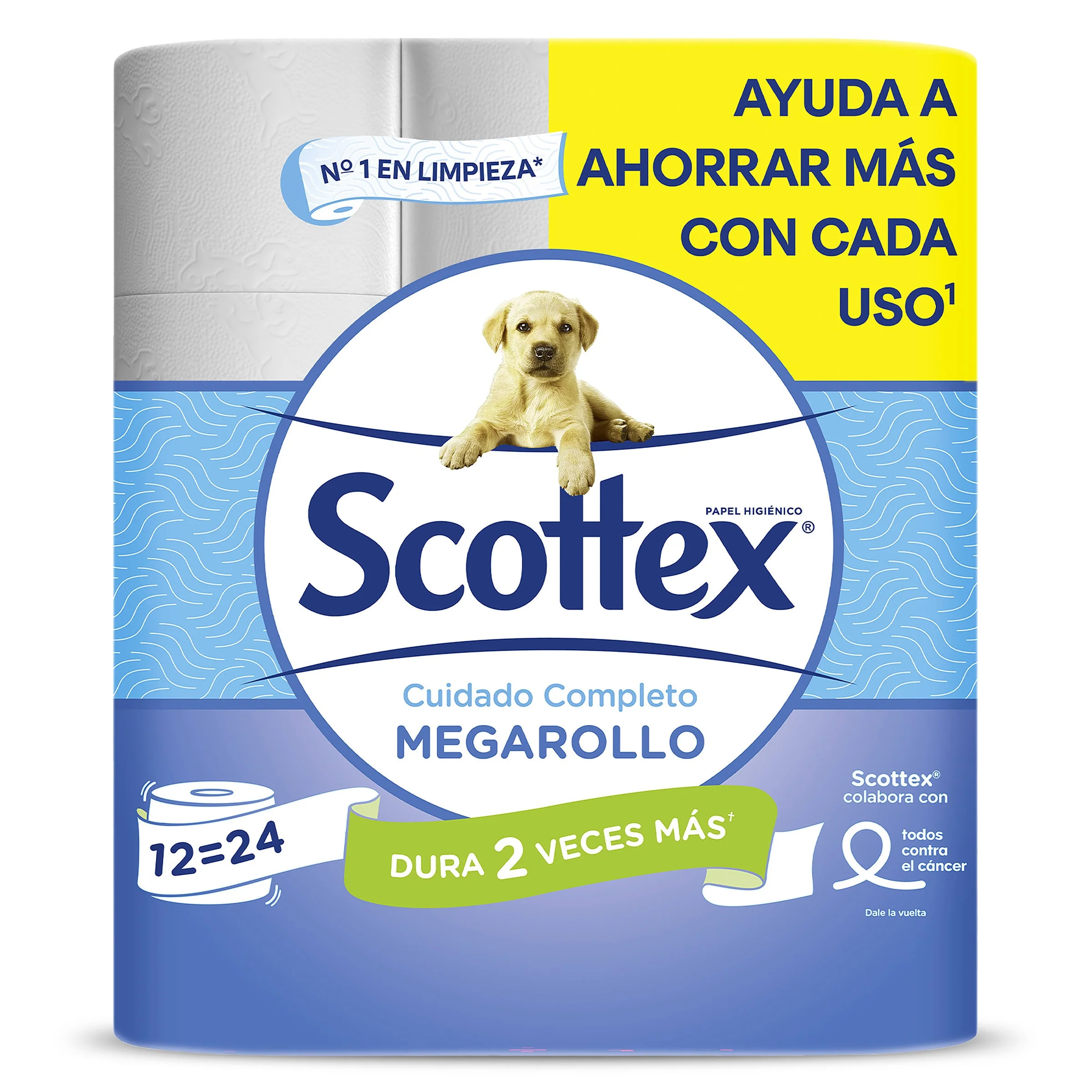 Φωτογραφία προϊόντος: SCOTTEX MEGA 6 Megarolls (=12 κανονικά)