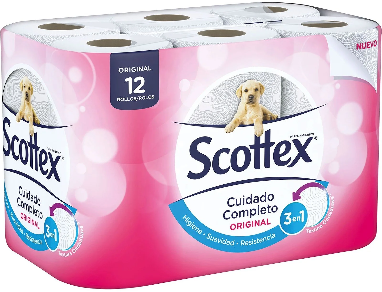 Φωτογραφία προϊόντος: SCOTTEX ORIGINAL 2ΦΥΛΟ 12 ΡΟΛΛΑ