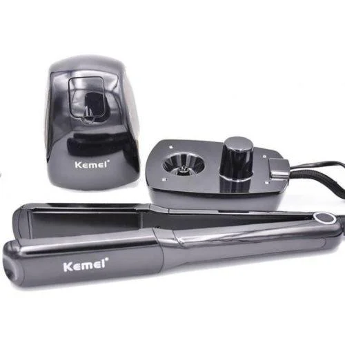 Φωτογραφία προϊόντος: KEMEI KM-9090 Ισιωτική μαλλιών με γεννήτρια ατμού