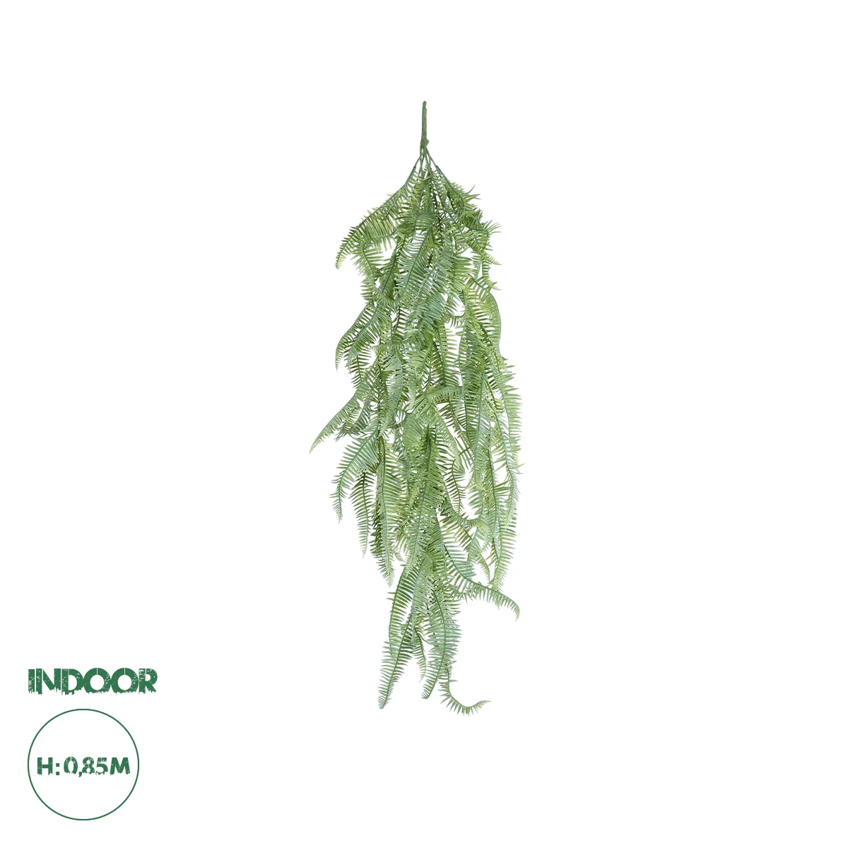 Φωτογραφία προϊόντος: GloboStar® Artificial Garden HANGING FERN BRANCH 20835 Τεχνητό Διακοσμητικό Κρεμαστό κλαδί Φτέρης Μ30 x Π8 x Υ87cm