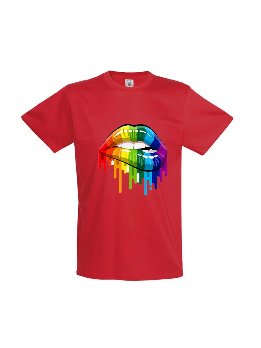 Φωτογραφία προϊόντος: Colored Lips T-shirt 145 RED