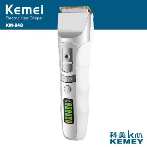 Φωτογραφία προϊόντος: KEMEI KM-848 Eπαναφορτιζόμενη κουρευτική μηχανή με ταχύτητες