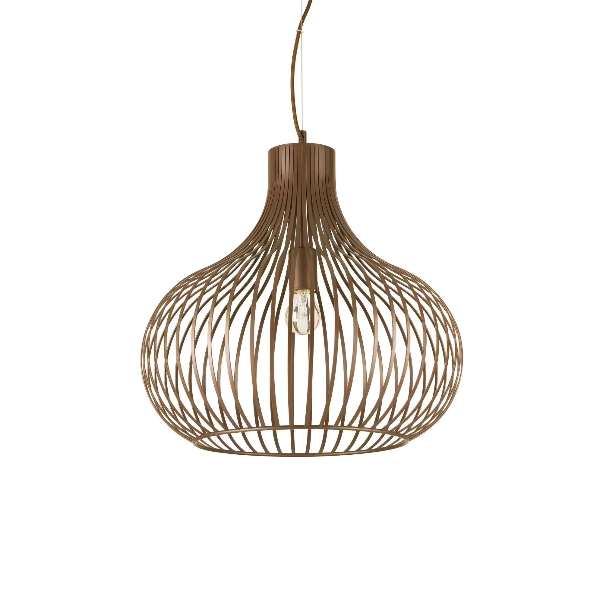 Φωτογραφία προϊόντος: Ideal lux Onion sp1 d47 φωτιστικό Καφέ