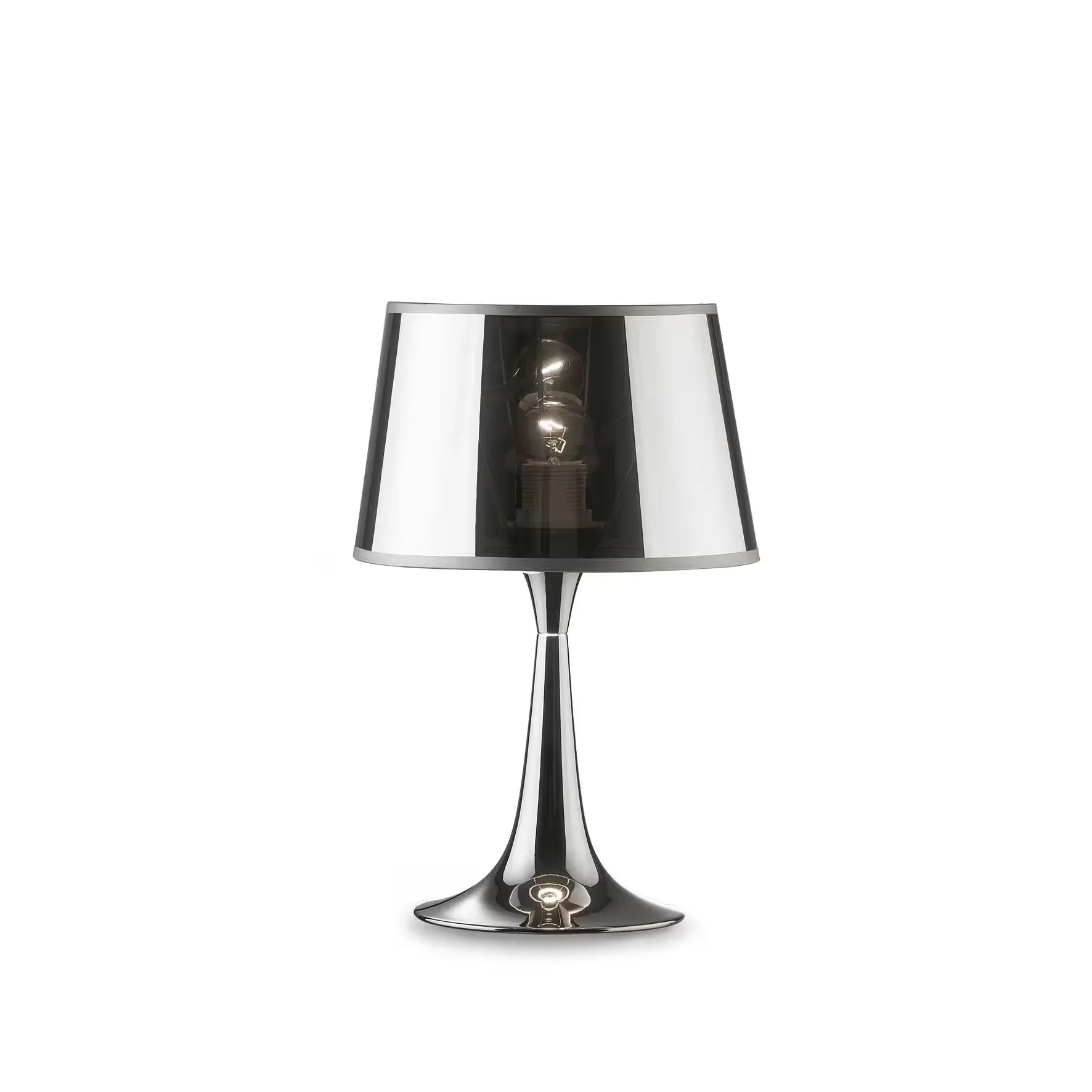 Φωτογραφία προϊόντος: Ideal lux London tl1 φωτιστικό επιτραπέζιο Small Χρώμιο