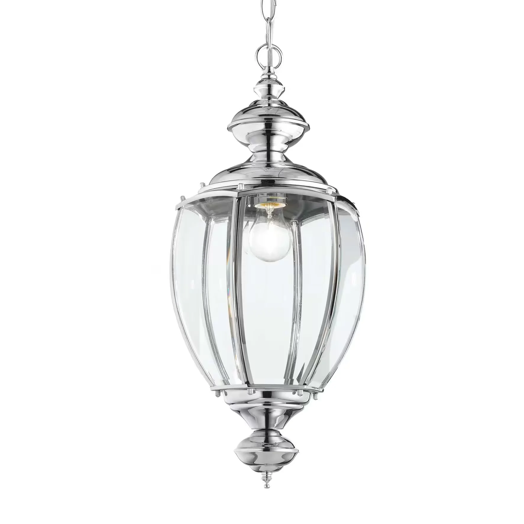 Φωτογραφία προϊόντος: Ideal lux Norma sp1 φωτιστικό μονόφωτο κλασσικό Χρώμιο