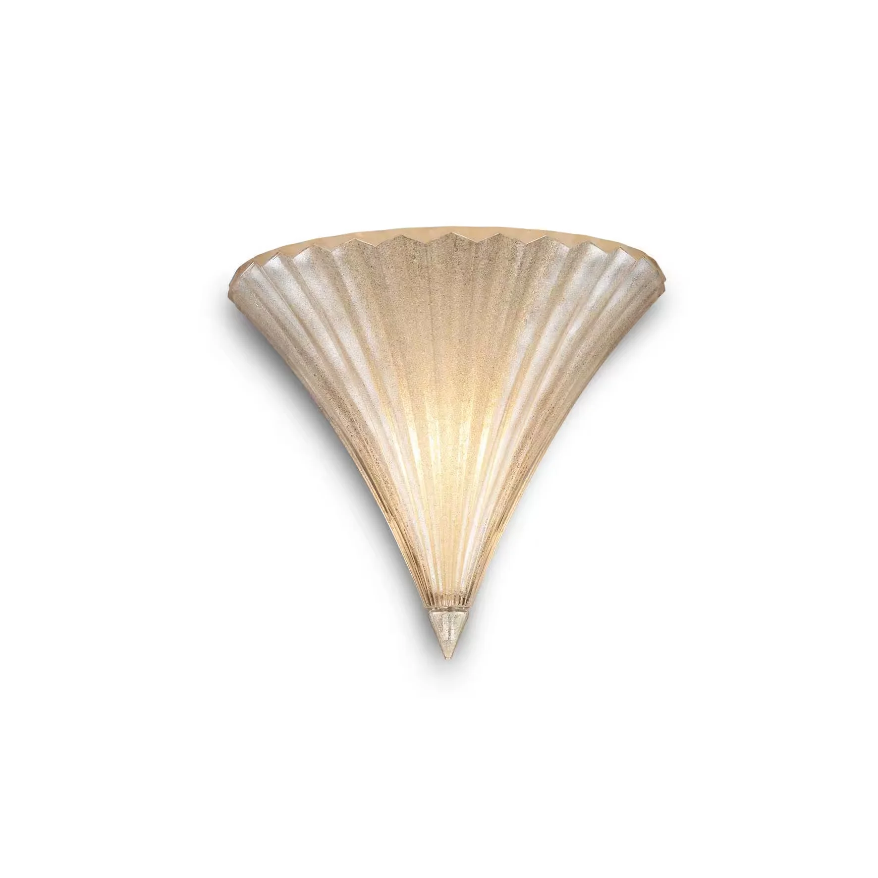 Φωτογραφία προϊόντος: Ideal lux Santa ap1 Φωτιστικό απλίκα κλασσικό Χρυσό Small